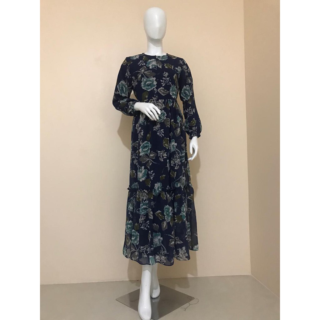 GAMIS CERUTY / GAMIS CERUTY BABYDOLL / GAMIS CERUTY BABYDOLL SYARI - [MOTIF KEMBANG]