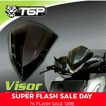 Visor Vario 150 Led , Visor Vario 125 Led Tgp kaca mika spion handgrip accesoris rcb honda vario 110