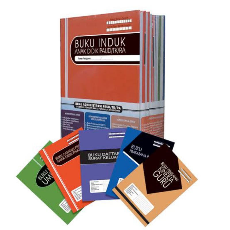 buku administrasi PAUD/TK/RA