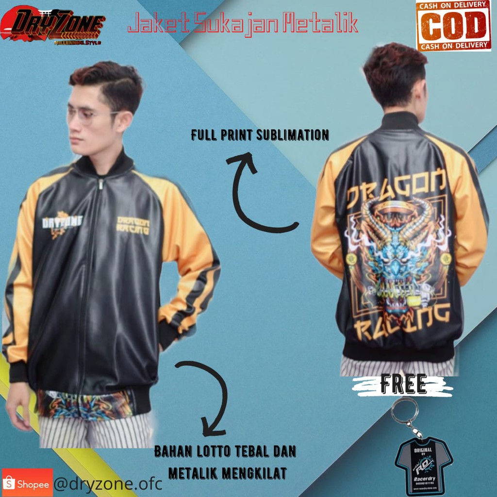 JAKET SUKAJAN METALIC/JAKET SUKAJAN PRIA/JAKET SUKAJAN JEPANG