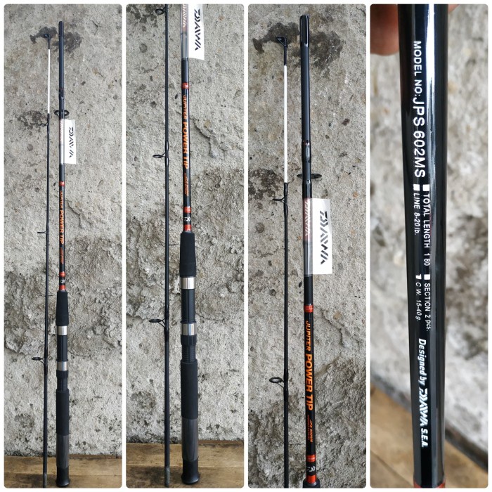 Joran Alat Pancing Joran DAIWA Jupiter Power Tip Panjang 1,8 meter Kuat Fishing Berkualitas Ori
