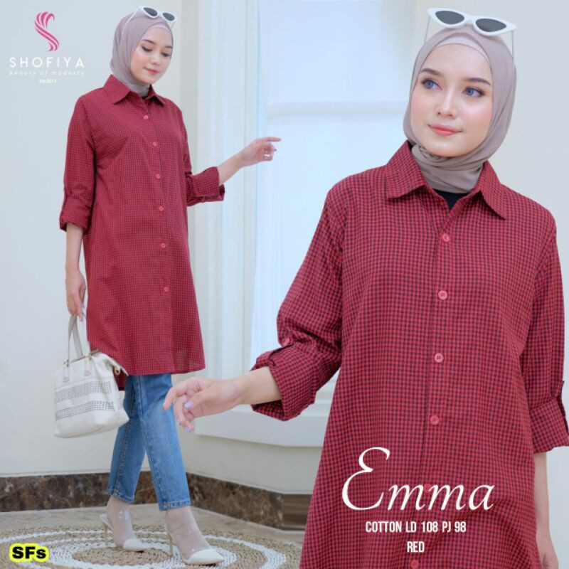 Atasan Wanita Tunik Emma Ori Shofiya
