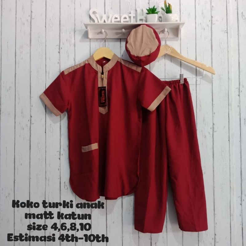 BAJU KOKO KURTA ANAK KOKO ANAK