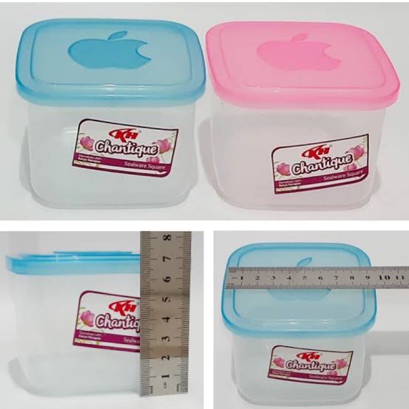TOPLES KH CHANTIQUE KOTAK PLASTIK 250 ML TOPES KUE LEBARAN