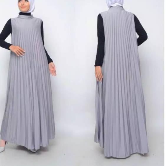 MALL GAMIS PLISKET - GAMIS PLISKET MAYUNG ( TANPA LENGAN ) - ( BAHAN HYGET PREMIUM ) 