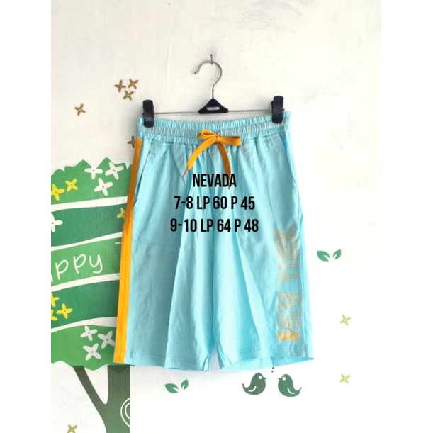 Kolor Celana Pendek Anak Nevada
