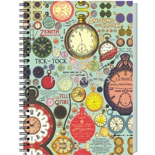 

Jualan Notebook Double Wire A5 Vintage Arounds The Clock - Hc Gilaa!!!