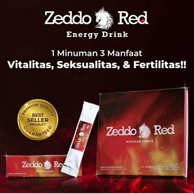 

ZeddoRed Energy Drink - Ginseng Merah