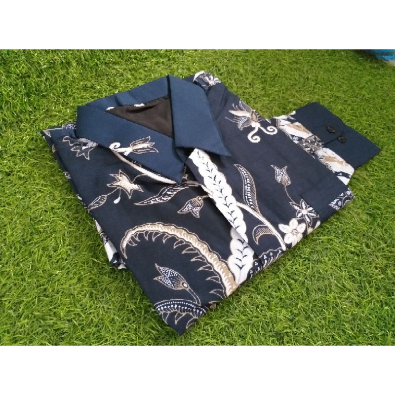 BAJU BATIK PRIA LENGAN PENDEK MOTIF TERBARU CENDRAWASIH ORIGINAL BY FLORIST