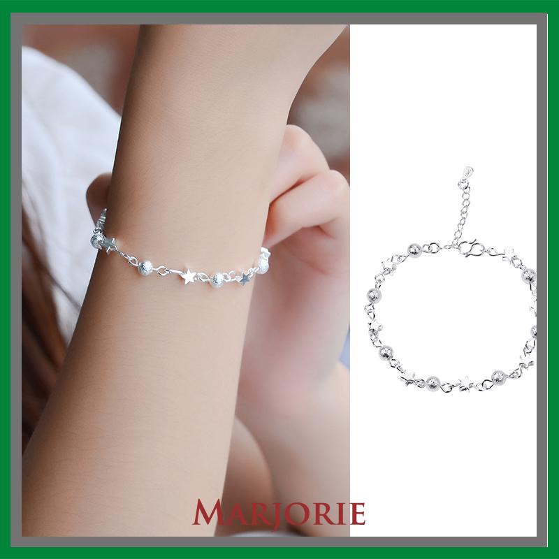 Manik-manik Pasir Gelang Bintang Kecil Gelang Kaki Fashion Pentagram Girls Jewelry-MJD