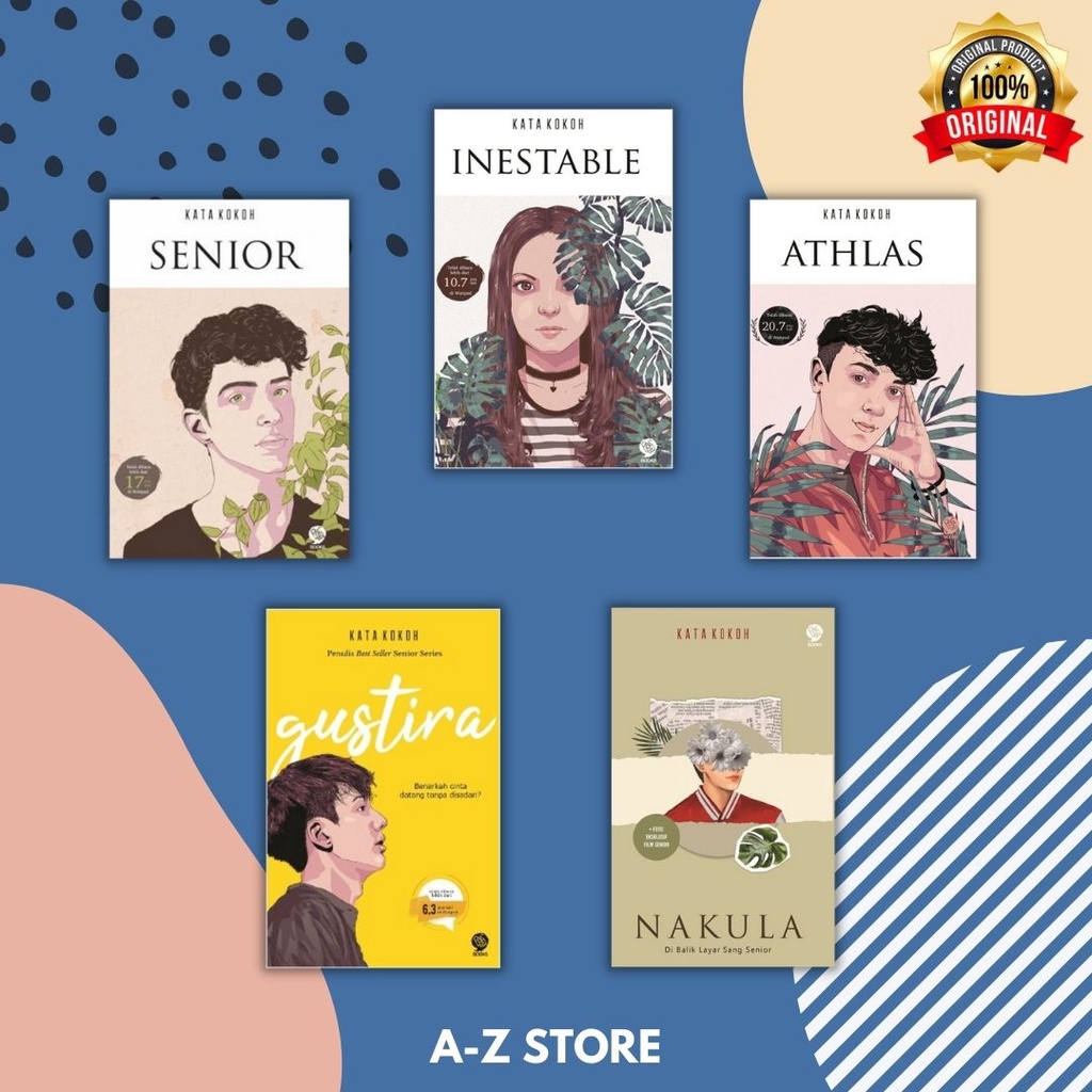 AZ - NOVEL SERI SENIOR | INESTABLE | ATHLAS | GUSTIRA | NAKULA