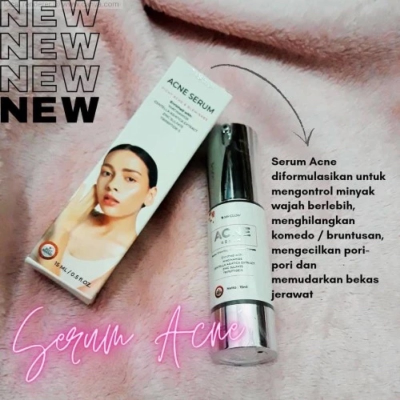 SERUM ACNE KEMASAN BARU MS GLOW