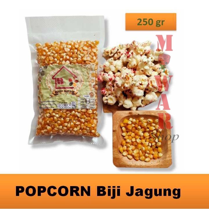 

(250 gr) BIJI JAGUNG POPCORN IMPORT Jagung Berondong
