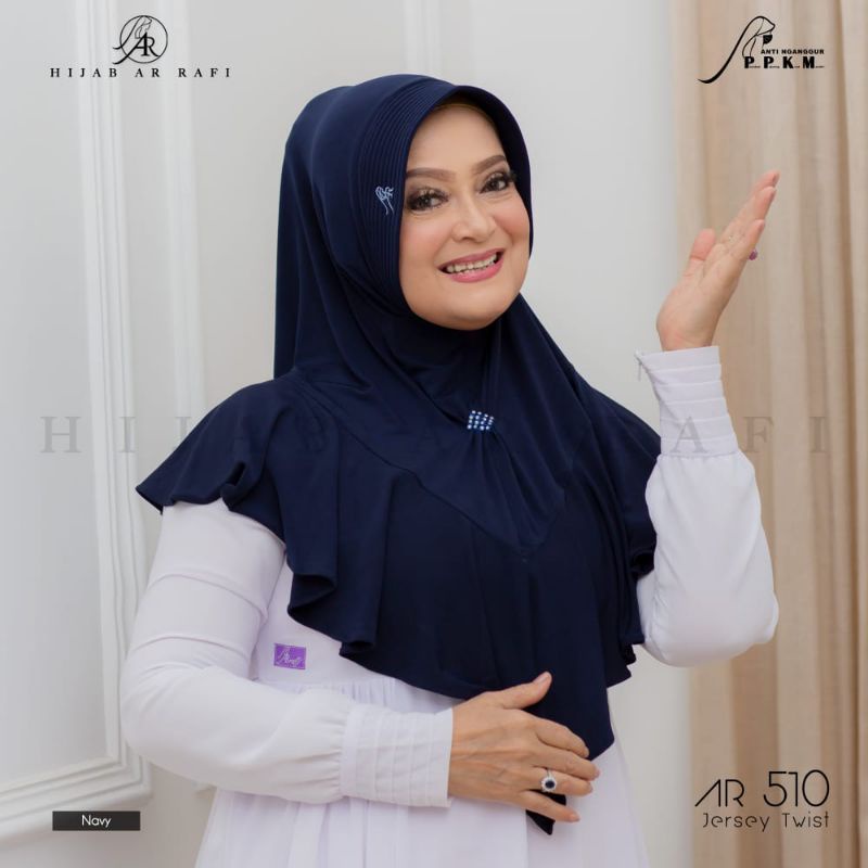 hijab bergo kode Ar 510 ( by Arrafi ori )