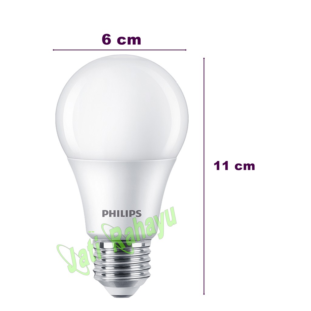 PAKET 4 Pcs LAMPU LED ESSENTIAL PHILIPS 5W / 7W / 9W / 11W PUTIH