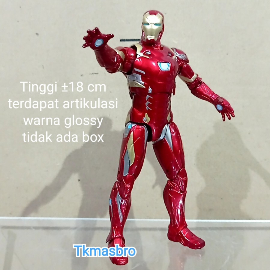 Action Figure Iron Man Mark 50 / Ironman Mk 50 Recast Zd Toys