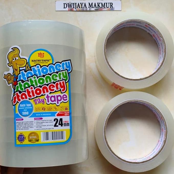

Isolasi Selotip Merk Nachi 1 Inch (24Mm X 72 Yards) Dwija522 Segera Dapatkan