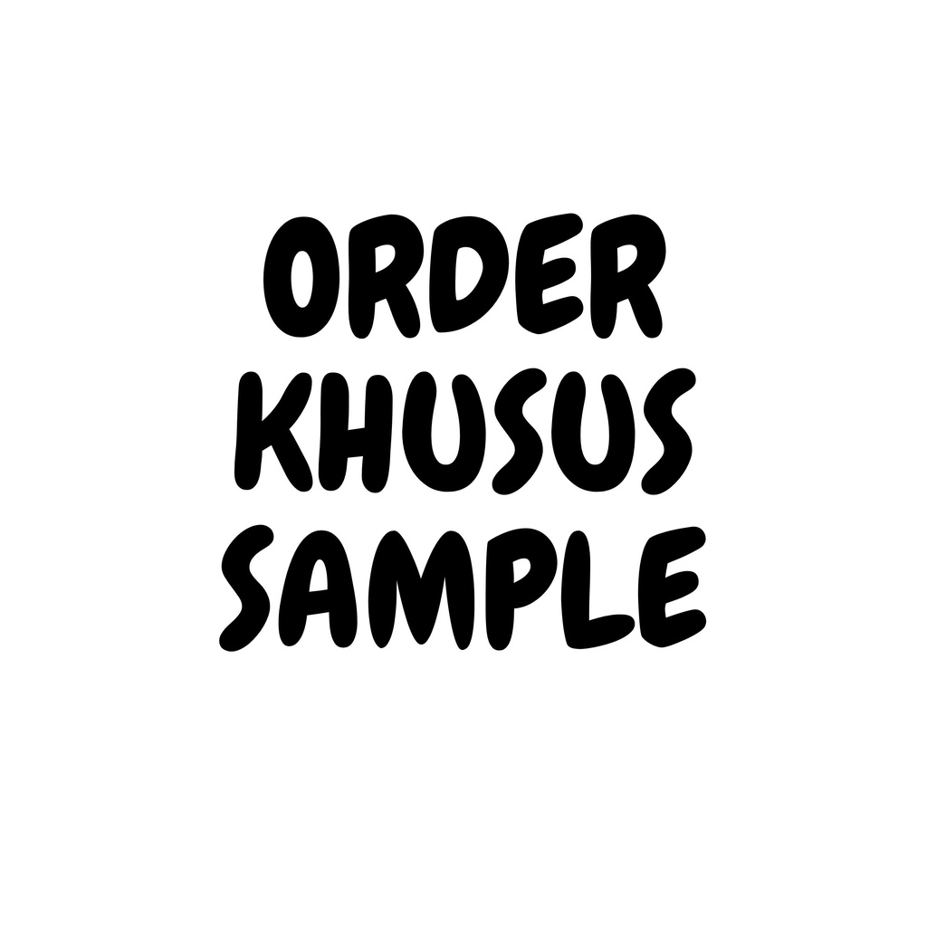 

TAMBAHAN KHUSUS SAMPLE (KERTAS)