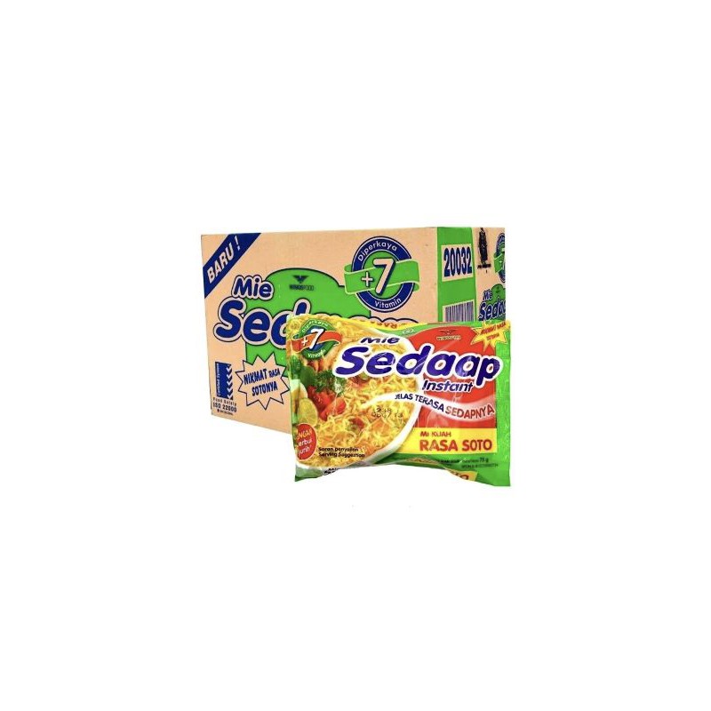 

Mie Sedaap Soto isi 40pcs/1 dus