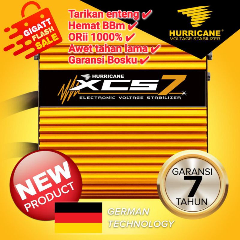 Xcs Hurricane - Stabilizer semua mobil ,penghemat BBM ,FREE BUFFER, tarikan RINGAN - Free pasang SEJABOTABEK, ORI 1000%-6