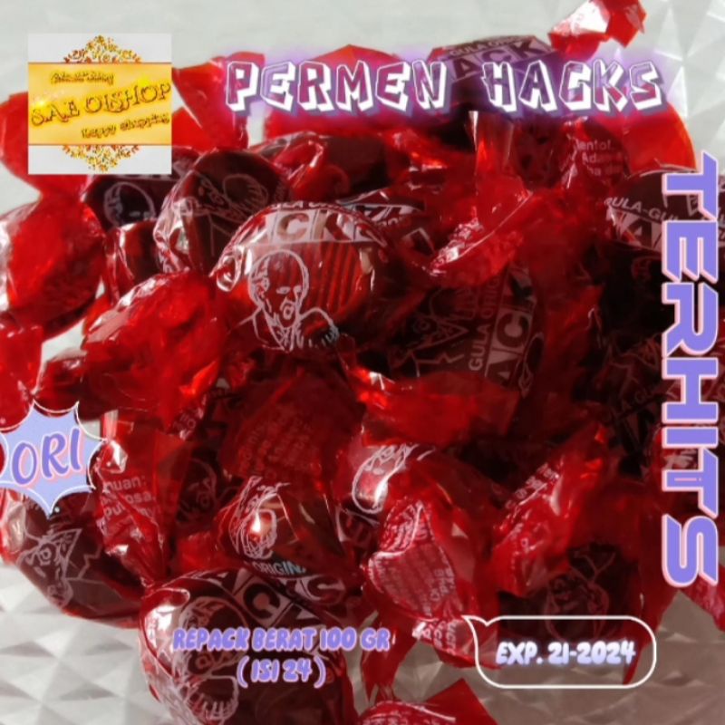 

PROMO NDLOSOR PERMEN HACKS REPACK 100 GR