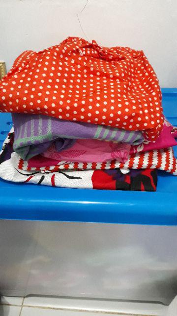 Babydoll Baju Tidur Bunga Piyama Pajama Murah Kekinian Batik Solo