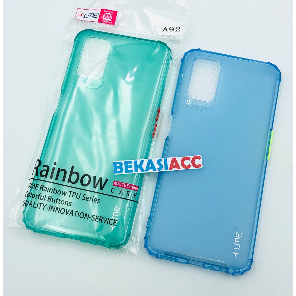 SILIKON OPPO A52 / A92 SOFT CASE OPPO A92 / A52 UME RAINBOW
