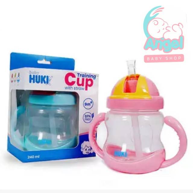 Huki straw cup 240ml