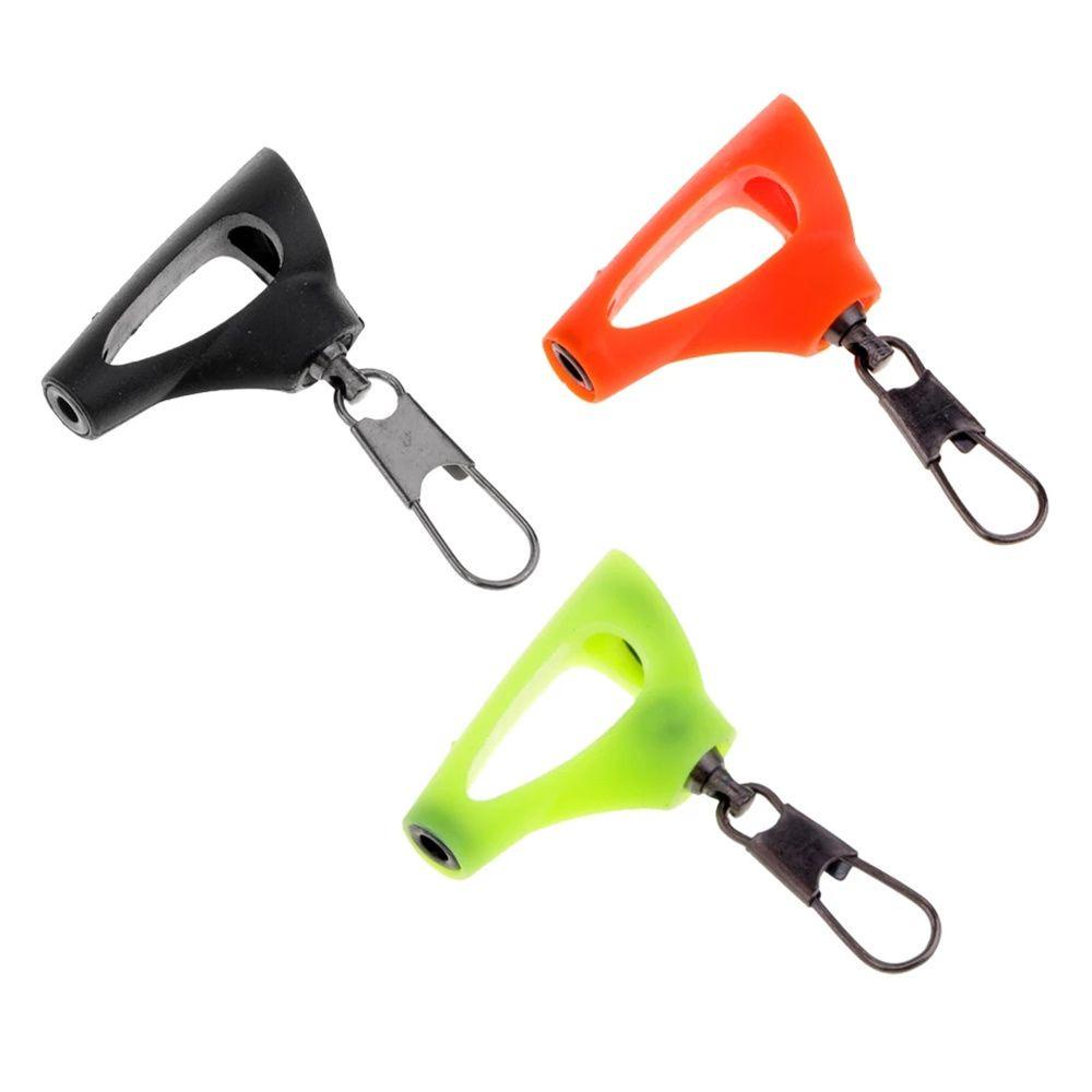 Klip Pancing Agustina Tahan Lama Outdoor Pelampung Pancing Gantung Plug Fish Tackle Tools Rotating Pins Konektor Pancing