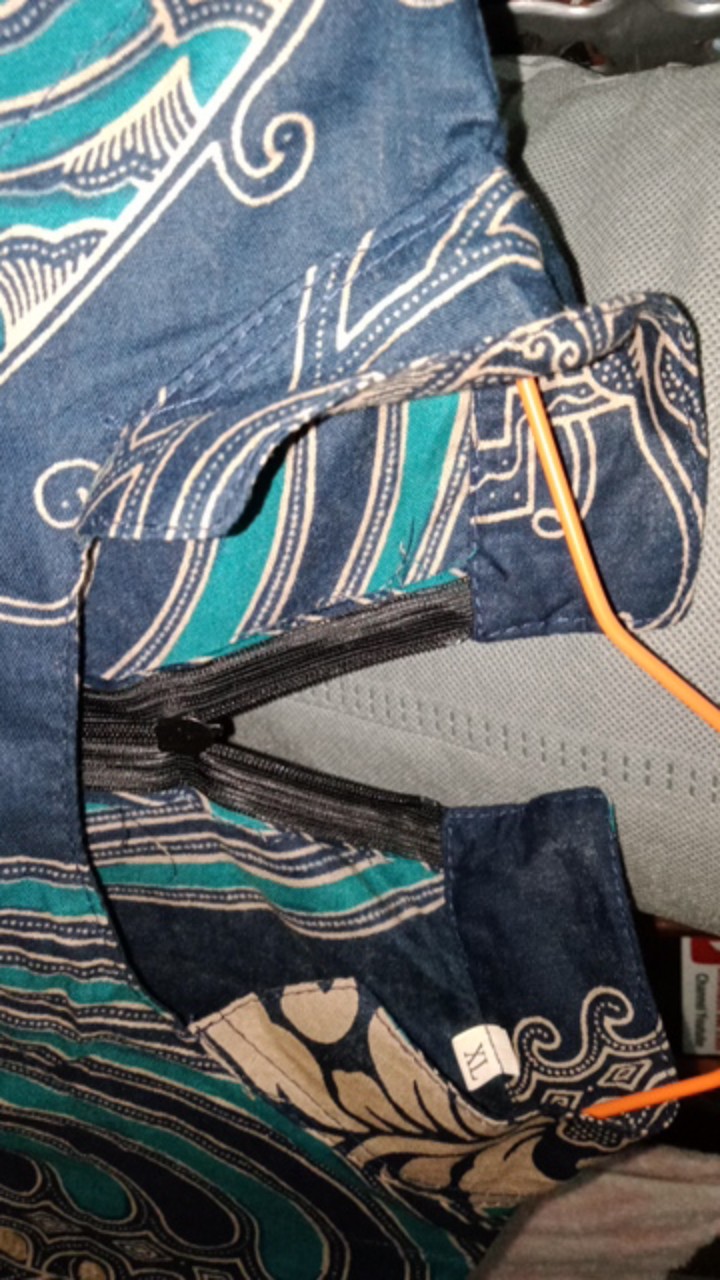 Maura Couple - Sania Ruffle Batik Couple Ori Ndoro Jowi Garansi Termurah Shopee - Batik Modern Solo