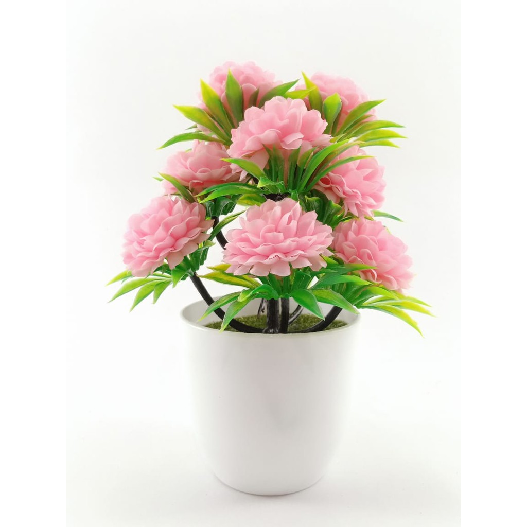 COD BUNGA PLASTIK BUNGA PAJANGAN IMITASI BUNGA ARTIFISIAL BUNGA DANDELION TANAMAN HIAS BP8841-BABY PINK