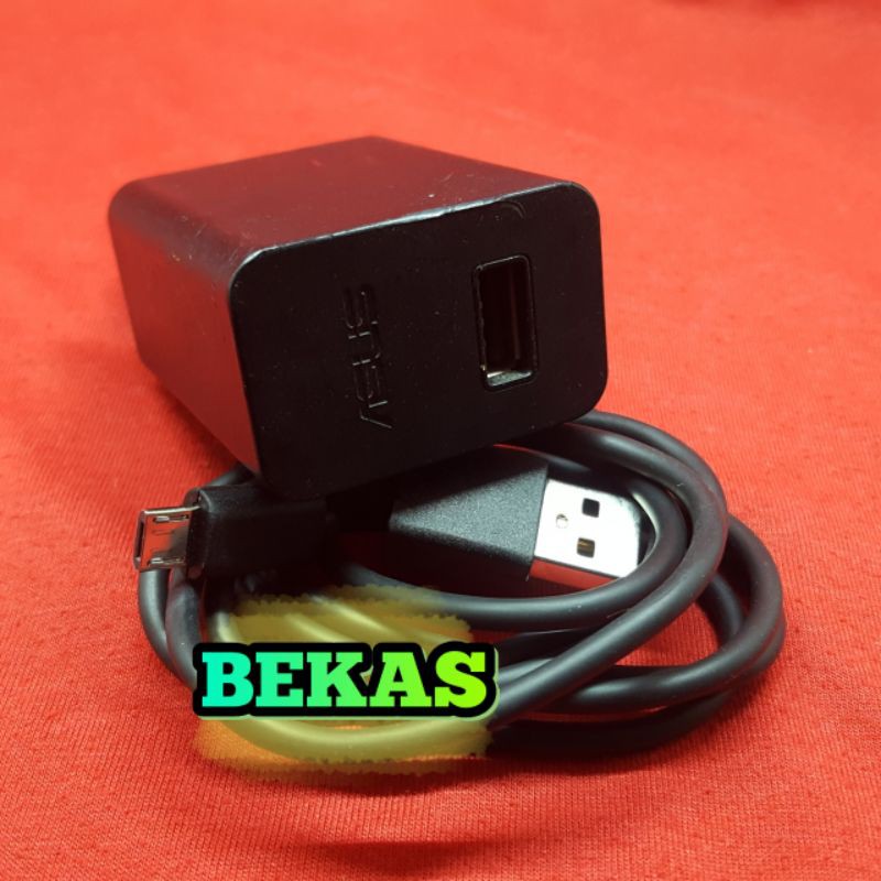 Charger Asus Zenfone 2A 18wat Fast Charging Asli Canter USB Micro Original 100% Ori Bawaan Hp (Secon