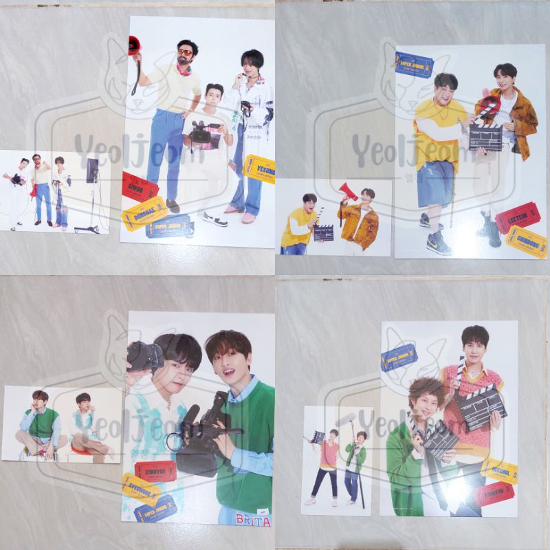 

A4 Poster + Postcard SG 2022 Super Junior Group Set