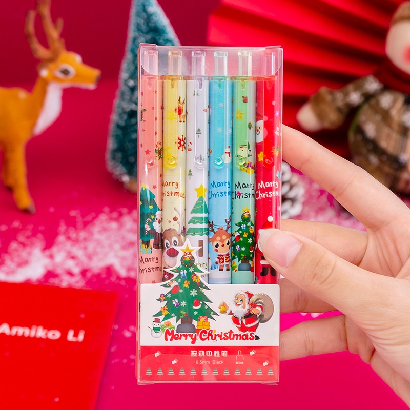 

ATM.Medan 1pack Ballpoint Edisi Natal / Pulpen Mekanik Merry Christmas
