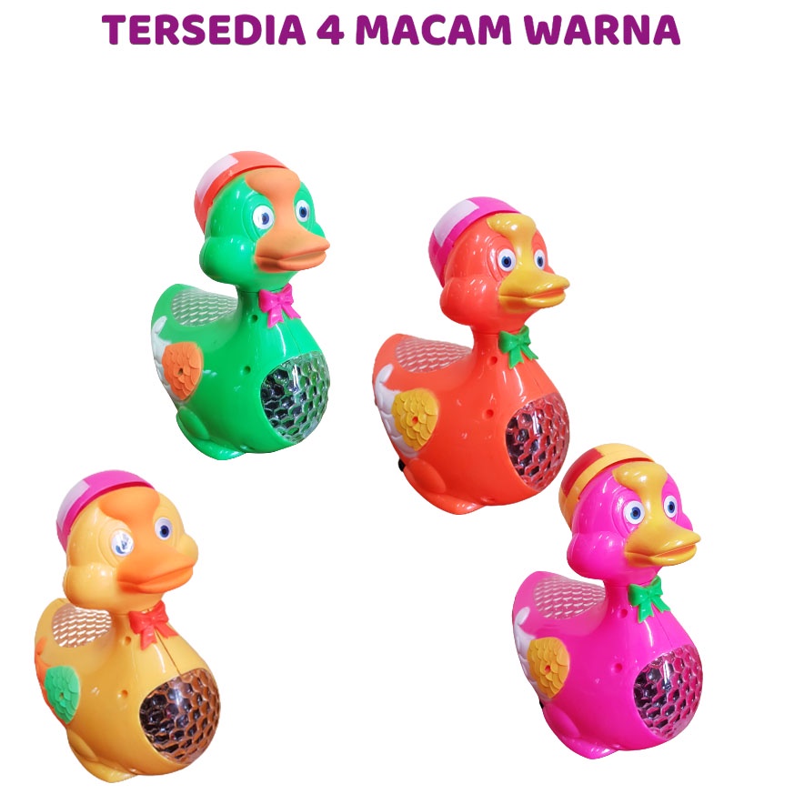 Sekawantoys Mainan Anak Bebek Lampu Music Mainan Anak Singing Duck KEREEN TERMURAH!!! ( SKW.005173A )