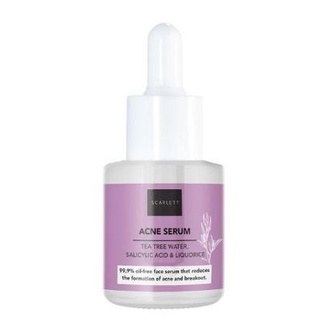 [ORI] Serum Mini Scarlett Acne Meredakan Jerawat Meradang Iritasi Kemerahan Meregenerasi Kulit I BPOM 15ml