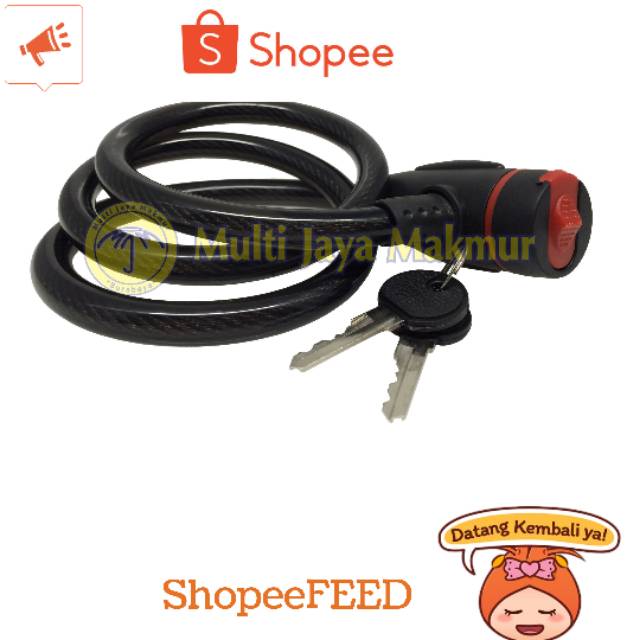 CABLE LOCK / KABEL KUNCI SEPEDA