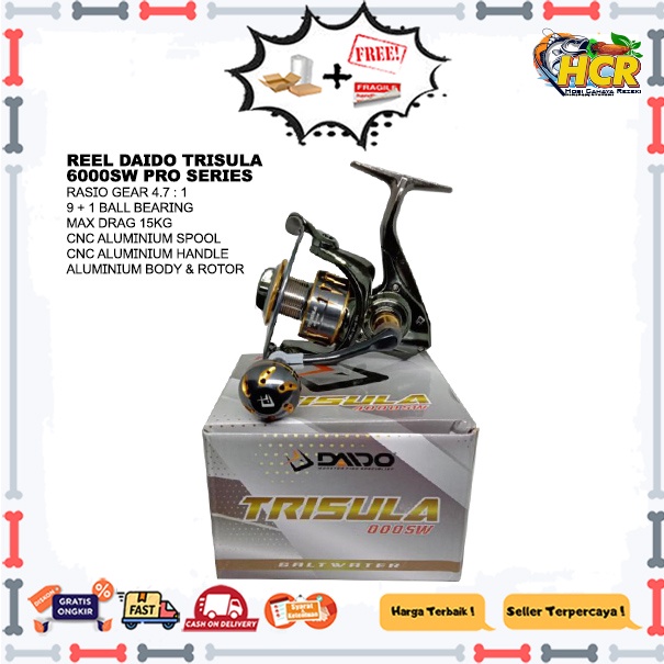 Reel Daido Trisula 6000SW Pro Series