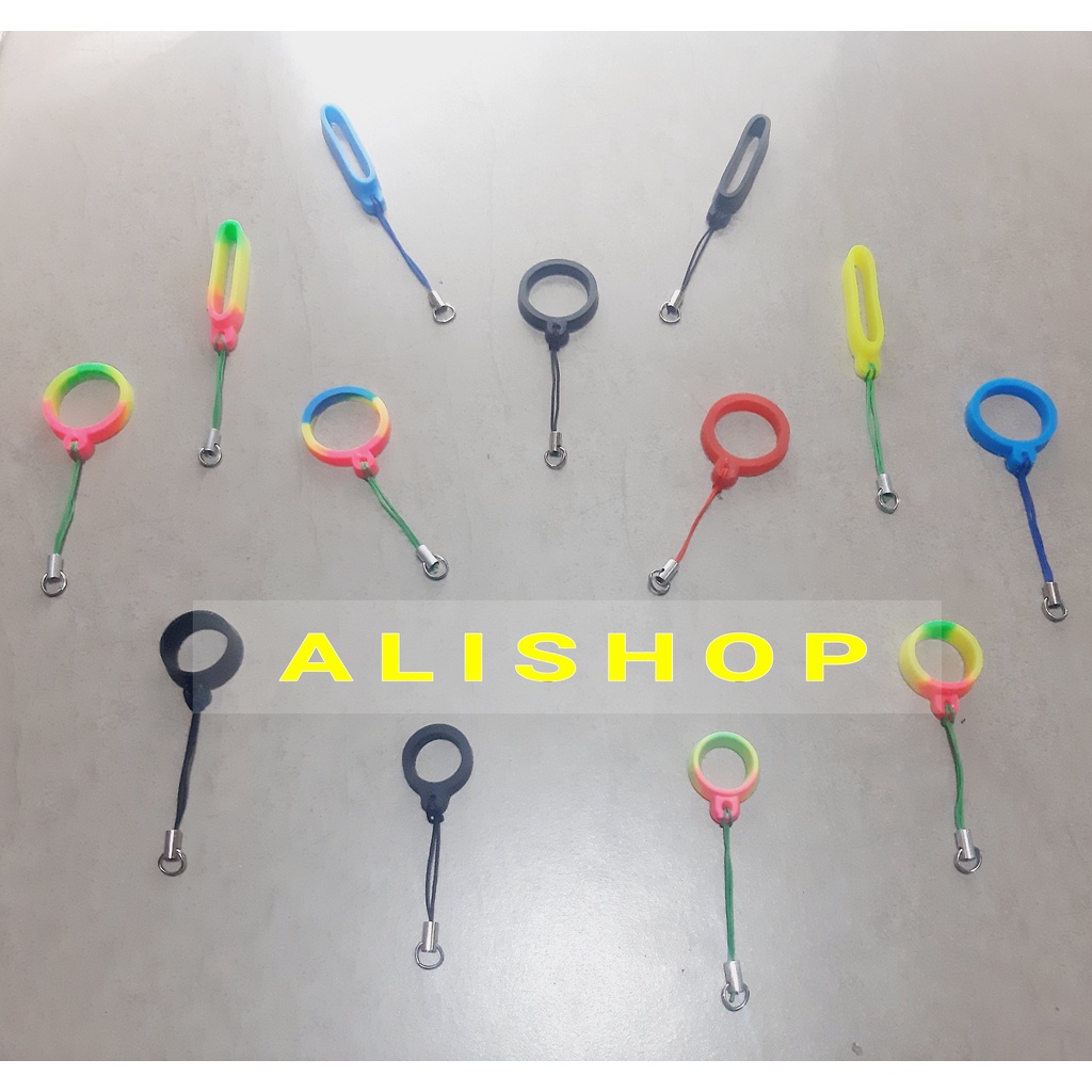 KARET Gantungan Ring Karet 13mm, 15mm, 20mm, 40mm, Oring pods Karet Ring Lanyard O ring Rubber