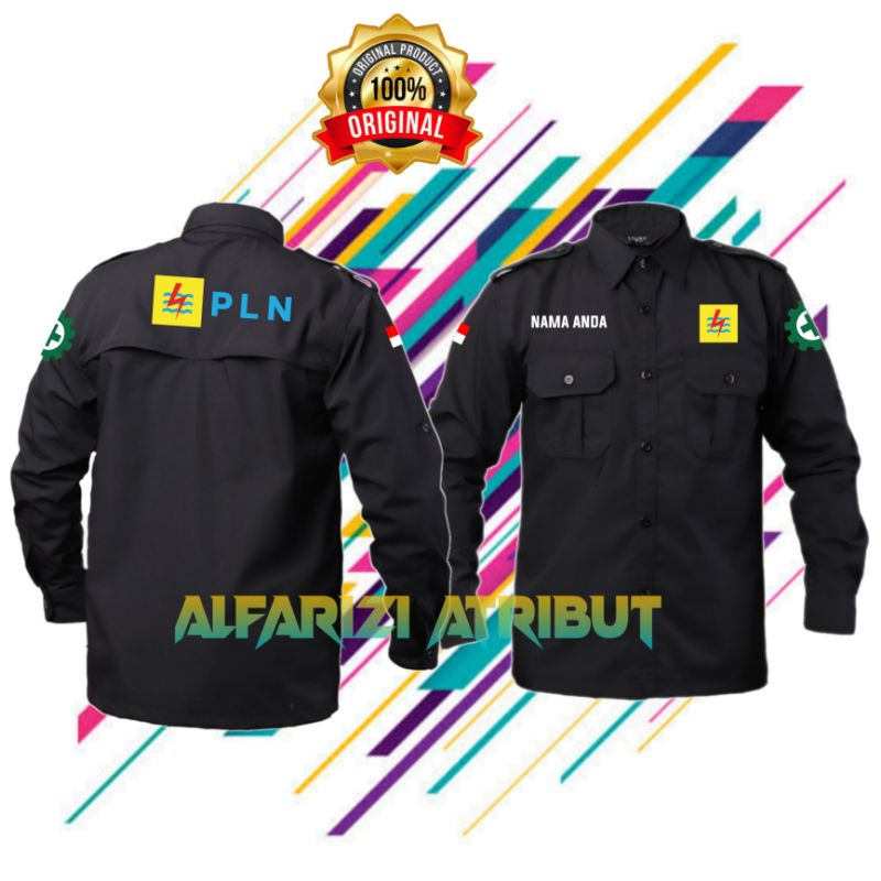 KEMEJA PDL PLN KEMEJA SAFETY LAPANGAN PLN