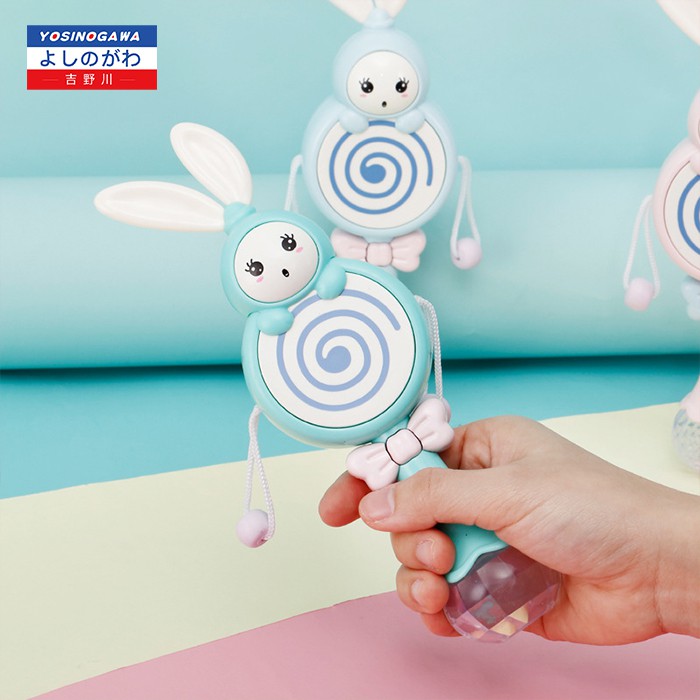 Mainan Bayi Tongkat Genggam Rattle Stick Dengan Musik dan Lampu- YOSINOGAWA