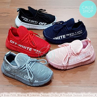 Sepatu  Slip On Sneaker Anak Laki  Perempuan Sol Karet Model  