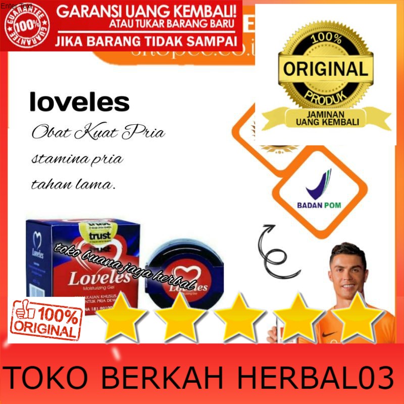 100% ASLI Loveles Moisturizing Gel Original
