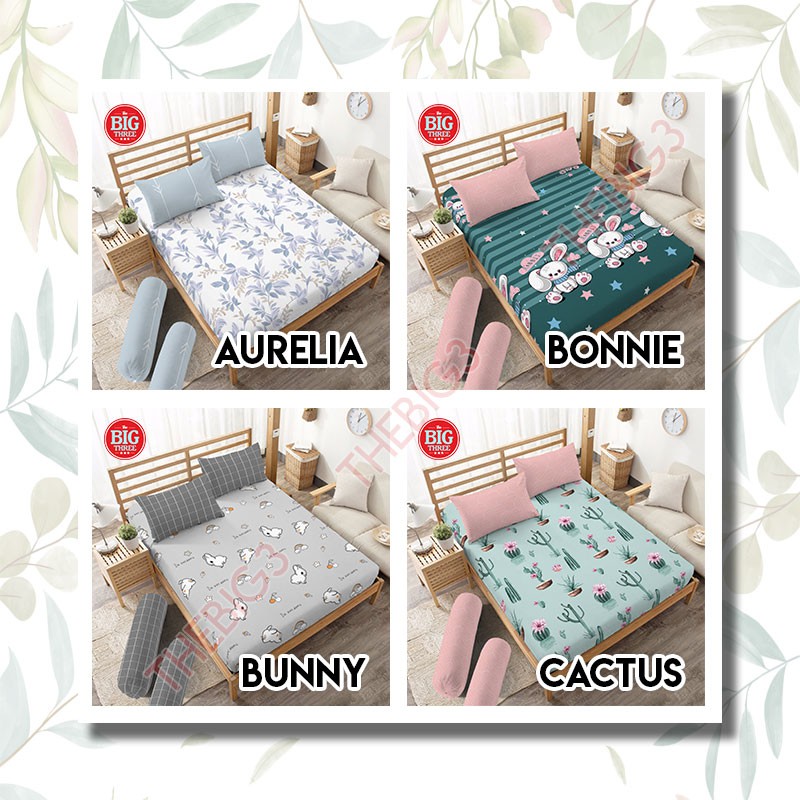 KINTAKUN Tinggi 30 cm Sprei 180x200 / 160x200 Polos Anemone Aini Alisa Tiwi Adira Alisa Bakula Nuraga Biscotti Snorlax Nurmala Gemi Ivy Lavender Northern  - 180 160 SP T30 TBT