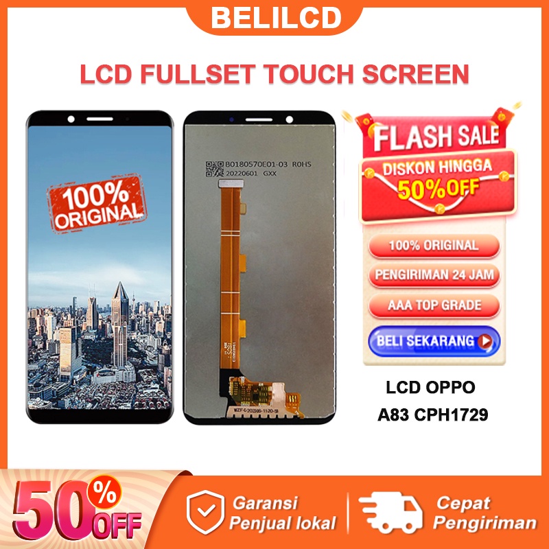 [ORIGINAL] LCD OPPO A83 CPH1729 Fullset Touchscreen Ori Touch Screen Bagian Digitizer Layar Sentuh Versi Tinggi