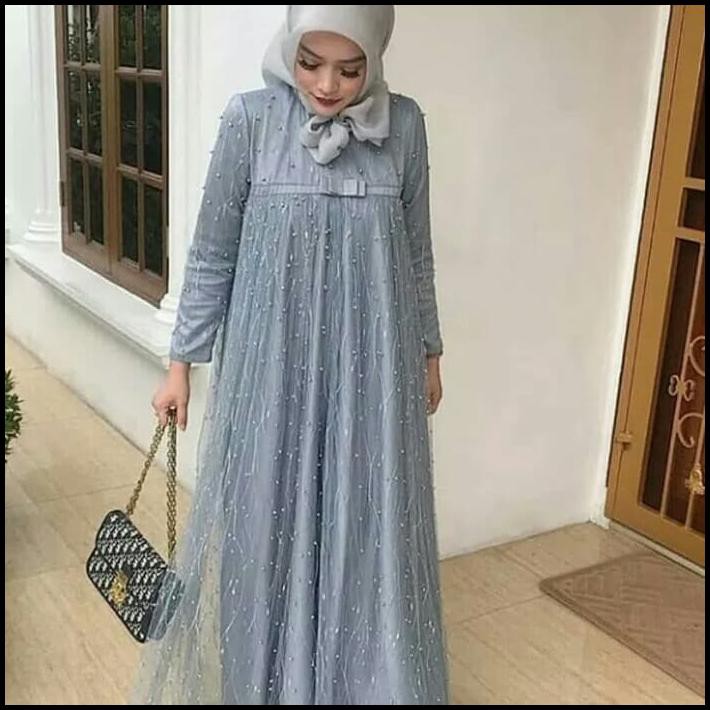 29 Gamis Tile  Kombinasi Model Baju  Gamis Celana Sepatu