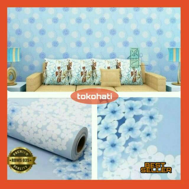 Jual Wallpaper Dinding Dandelion Biru,wallpaper Dandelion Indonesia ...