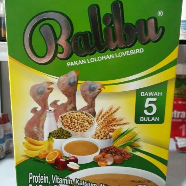 Pakan Balibu Lolohan Lovebird