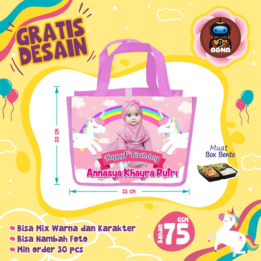 

Tas Ulang Tahun Anak Box Nasi KFC