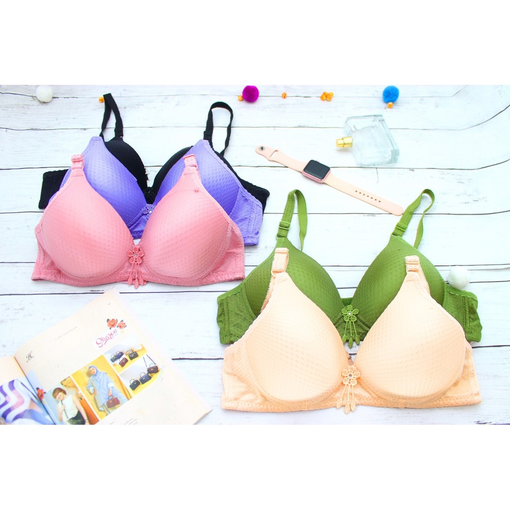 Sexy Bra size 34-38B |#BR338 Bh remaja anak sekolah orangtua bahan halus lembut elastis nyaman dipak